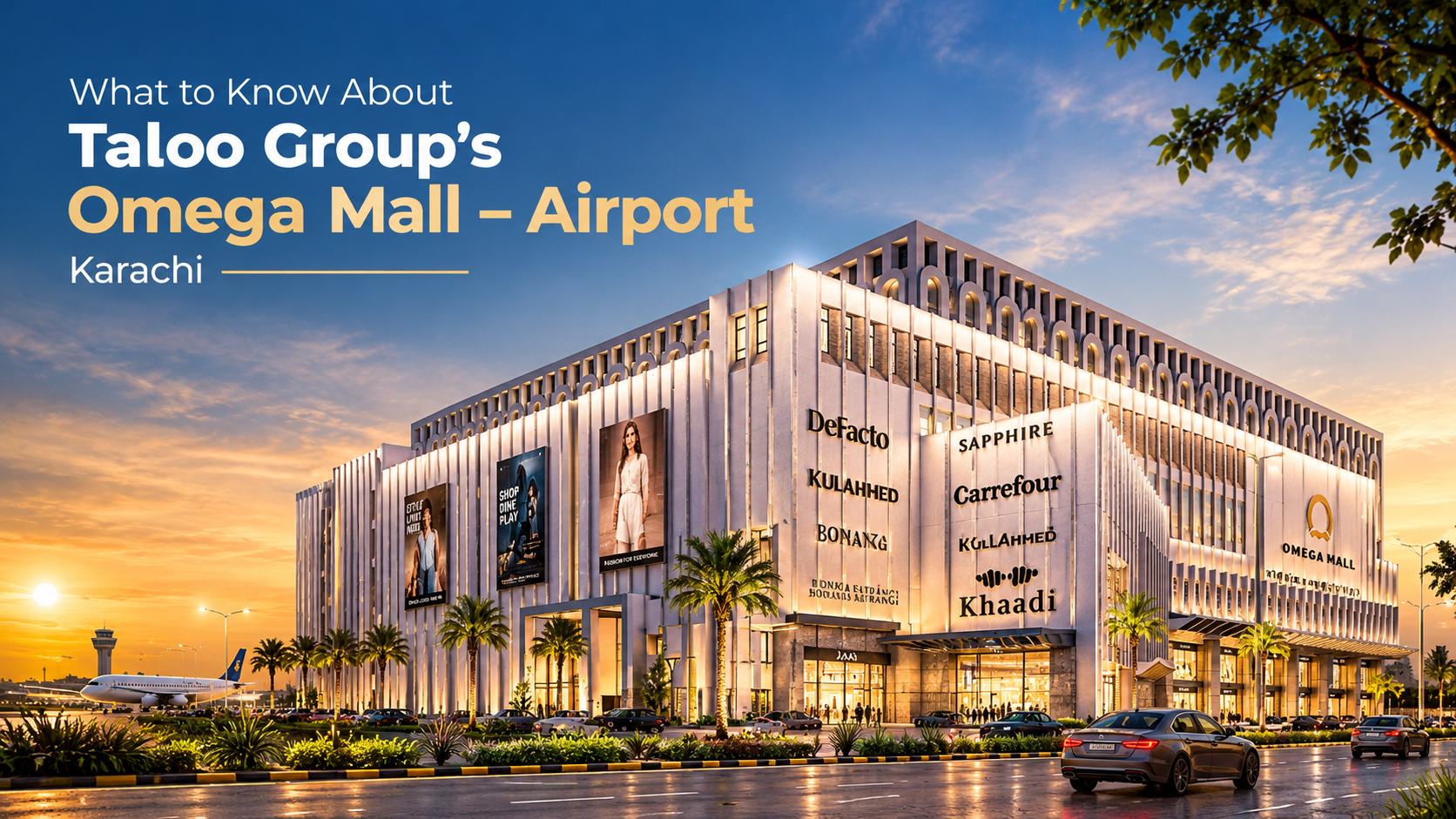 What to Know About Taloo Group’s Omega Mall – Airport, Karachi 