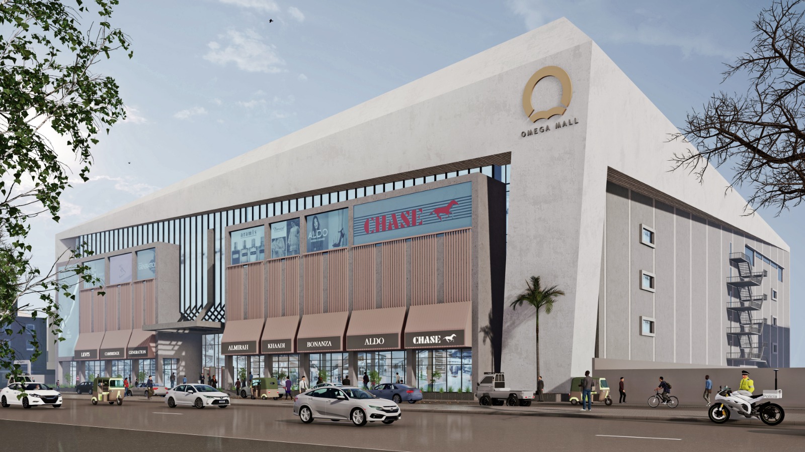 Omega Mall Mall Exterior